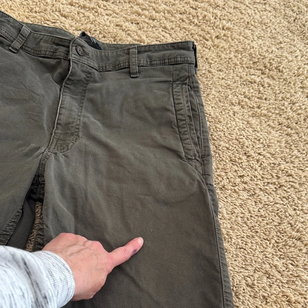 The North Face TNF Men's Gray Casual Cargo Shorts, sz 32